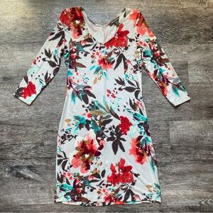 Tommy Bahama Floral Mini Dress S/P